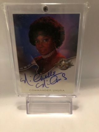 Star Trek Cinema 2000 Autograph A2 Nichelle Nichols As Uhura