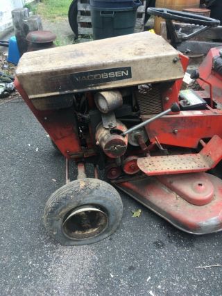 Vintage Antique Mower Riding Garden Tractor Jacobsen 1960’s
