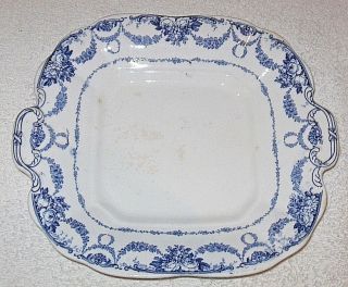 Antique/vintage China Wedgwood Serving Dish - Grosvenor - 10 " X 9 " (lw) - 2