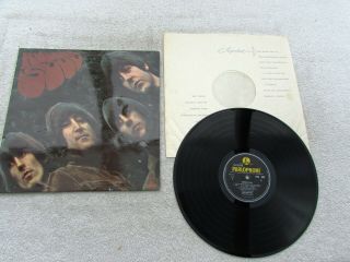 The Beatles Lp Rubber Soul Uk Mono Y/b Near Vinyl Pmc 1267