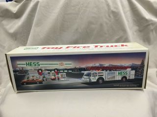 1989 Hess Truck - Toy Fire Truck
