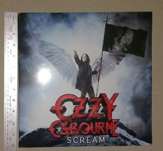 Ozzy Osbourne Scream 2xlp 2010 Limited Rare Black Sabbath Slight Ding