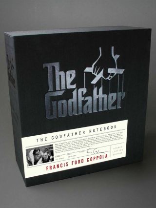 The Godfather Notebook Signed Edition - Francis Ford Coppola Autographed