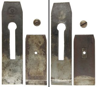 Orig.  1 7/8 Inch Width Tapered Iron & Chip Brkr.  - Moulson Brothers - Mjdtoolparts