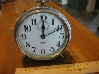 Vintage Westclox Big Ben Peg Leg Alarm Repeater Clock