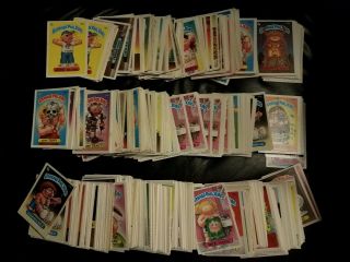 640 Garbage Pail Kids Cards Os3 - Os6 1986 Topps Gpk