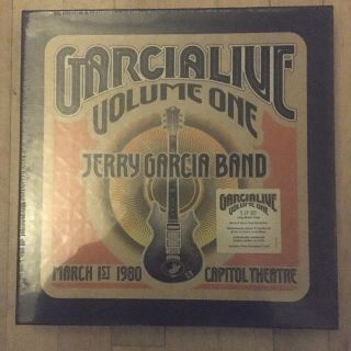 Jerry Garcia Band Volume 1 Capitol Theater Black Friday Rsd 5lp Rsd 2019