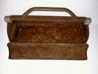 Vintage Craftsman Tool Box Lunchbox Domed Classic Toolbox 3