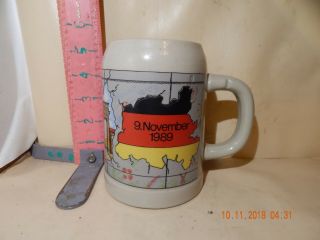 Stein From The Re - Unification Of Germany In 1989 - 0.  5 Liter,  West Germany