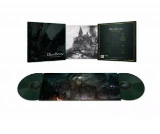 Bloodborne Limited Edition Green Deluxe Double Vinyl Record 2 Lp Soundtrack