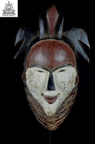 Fine Vintage Tsogo Mask,  Gabon,  Africa