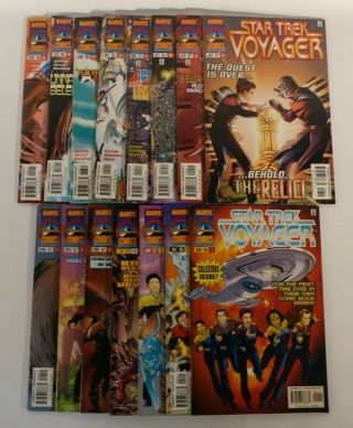 Star Trek Voyager Comic Series By Marvel - Full Run - Issues 1 Through 15