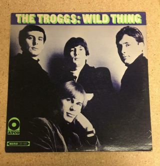 The Troggs - Wild Thing Lp 1966 Us Mono Atco Records Specialty Pressing 33 - 193