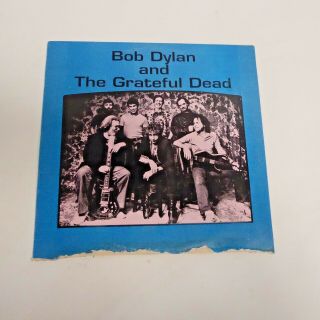 Bob Dylan And The Grateful Dead " Studio Sessions " Vol 2 - 12 " Vinyl - Sl87030