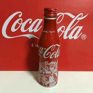 Coca Cola Japan City Aluminium Bottle (machi Asobi)