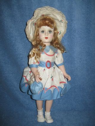 Vintage Hard Plastic Walker Doll Clothes Royal Co Sweet Sue Type 17in
