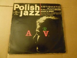 Polish Jazz Volume 5 :astigmatic Lp Komeda Quintet 1967 Mono
