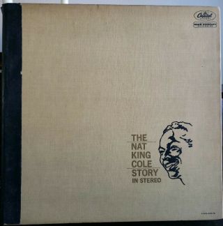 Nat King Cole Story In Stereo 3lp Box Set Swcl 1613 Nm Vinyl 1965