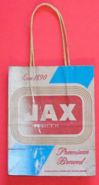 Jax beer paper six - pack carryall. 2