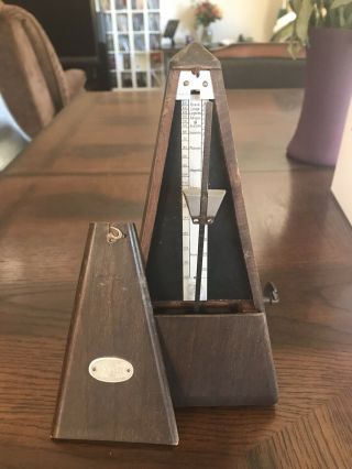 Vintage Maelzel Paquet Metronome Made In France