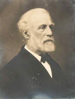 RARE 1868 Photograph of Robert E Lee,  Confederate General SIGNED by Photographer 3