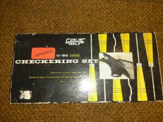 Vintage Gunline Checkering Set C - 55 Series " Camp Perry " 18 Set Of Six