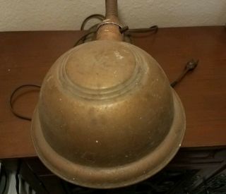 Vintage Leviton Industrial Gooseneck Table Lamp Cast Iron Base 2