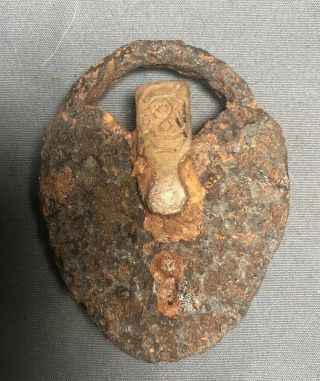 Old Civil War Or Earlier 1800s Lock Relic