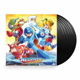 Mega Man 1 - 11 Video Game Soundtrack Black Vinyl Record 6 Lp Box Set In Slipcase