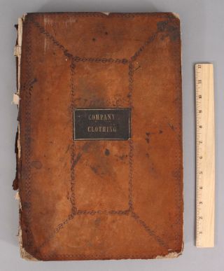Rare Authentic Confederate 12th Virginia Civil War Regimental Book,  103 Soldiers