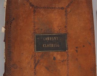 RARE Authentic Confederate 12th Virginia Civil War Regimental Book,  103 Soldiers 2