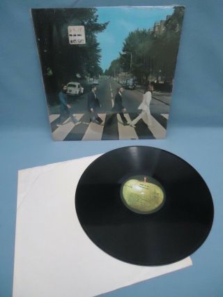 Vintage Vinyl Lp The Beatles Abbey Road 1969 Us Press Apple So - 383
