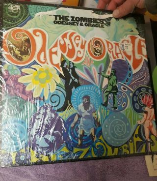 The Zombies Odessey And Oracle Lp 1968 Us 1st Press In Shrink● (green) Date Labels