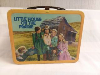 Vintage 1978 Little House On The Prairie Metal Lunch Box No Thermos 1970s Rare