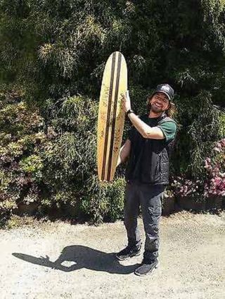 Custom 43 " Longboard - Fully Outfitted - 12 Celebrity Sig 