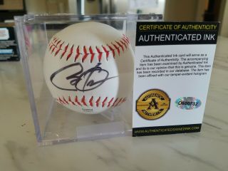 Barack Obama Signed Auto President Baseball Autographed Hologram W/case