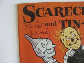 THE WIZARD OF OZ - JACK HALEY & RAY BOLGER AUTOGRAPHED BOOK - HAND SIGNED - RARE 2