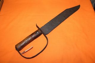 425 - Authentic Civil War Confederate D Guard Bowie Knife