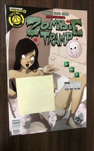 Zombie Tramp 9 Risque Variant (action Lab 2014) - - Dan Mendoza - - Vf,  Or Better