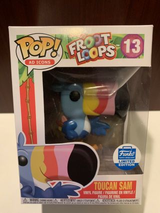 Funko Pop Ad Icons Froot Loops Toucan Sam Funko Shop Exclusive