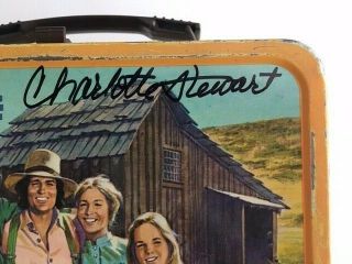 SIGNED - LITTLE HOUSE ON THE PRAIRIE - LUNCH BOX & THERMOS - WITH PHOTO SIGNING 3