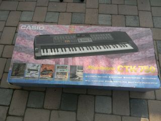 Vintage (japan Made) Casio Ctk - 750 61 - Keys Music Designer Keyboard
