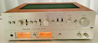 Vintage Realistic Sa - 2001 Integrated Stereo Amplifier Model 31 - 1962 Walnut Exc