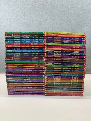 Vintage Goosebumps Nearly Complete Set From 1 To 62 Plus 63 Total