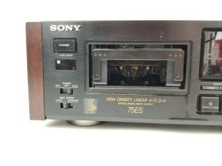 Vintage Sony DTC - 75ES DAT Player (Very RARE) - - 2