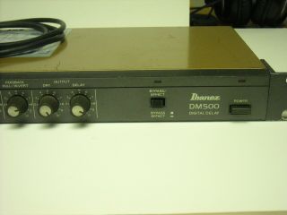 Ibanez DM500 Vintage 1980 ' s Digital Delay Rack Mount Effects Unit. 3