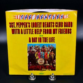 Vintage 45 The Beatles Sgt.  Pepper 