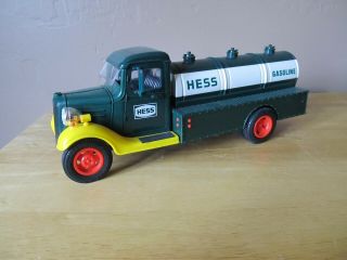 Vintage 1980 Hess Gasoline Toy Tanker Truck Used/good