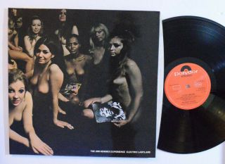 Psych Rock Lp - The Jimi Hendrix Experience - Electric Ladyland 2xlp Uk M -