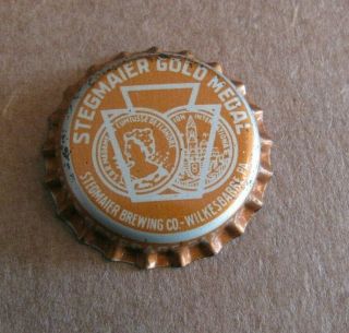 Stegmaier Vintage Pl Beer Cap Pa Keystone Wilkes Barre Pennsylvania